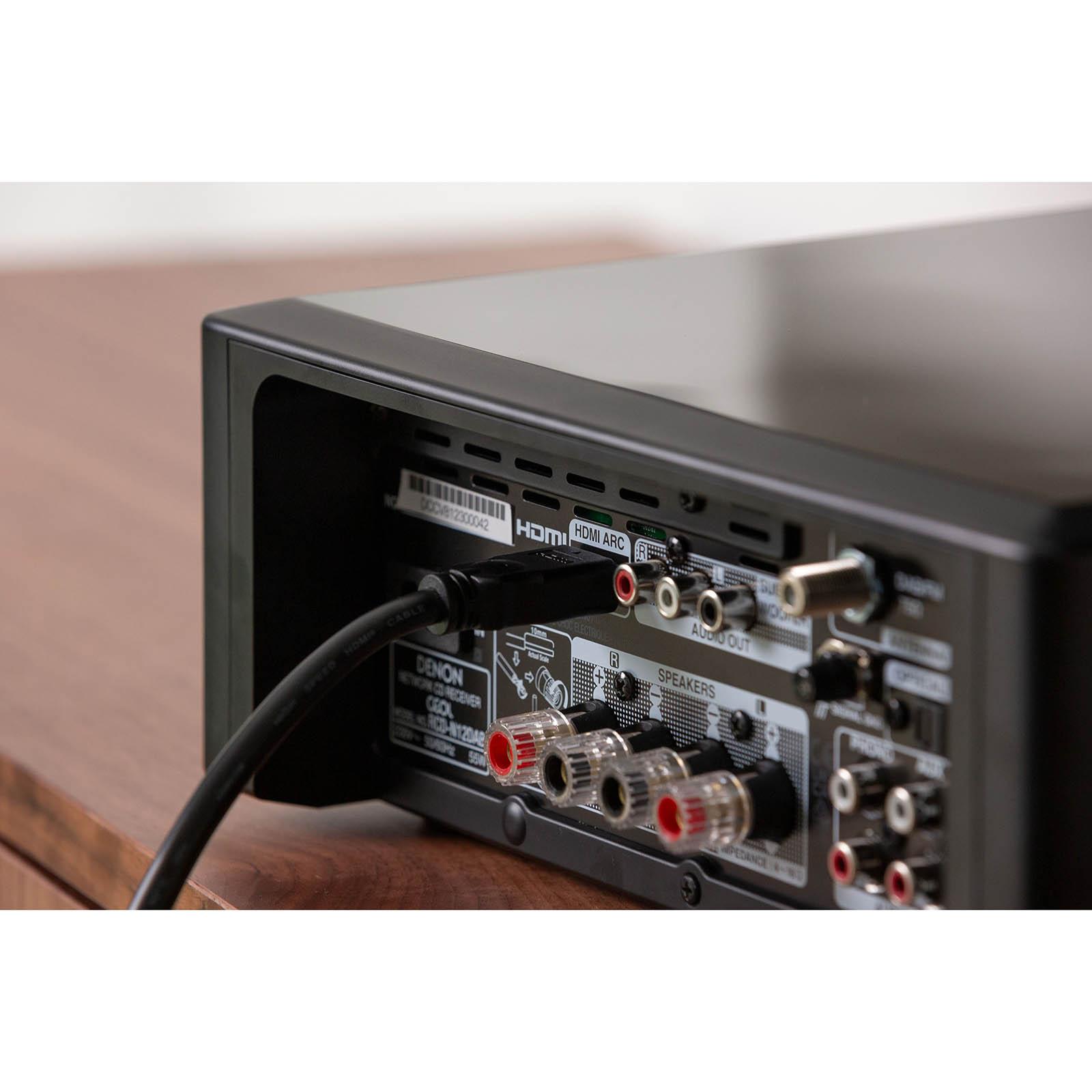 Denon RCD-N12 Compact Stereo Receiver 35 Watts per Channel